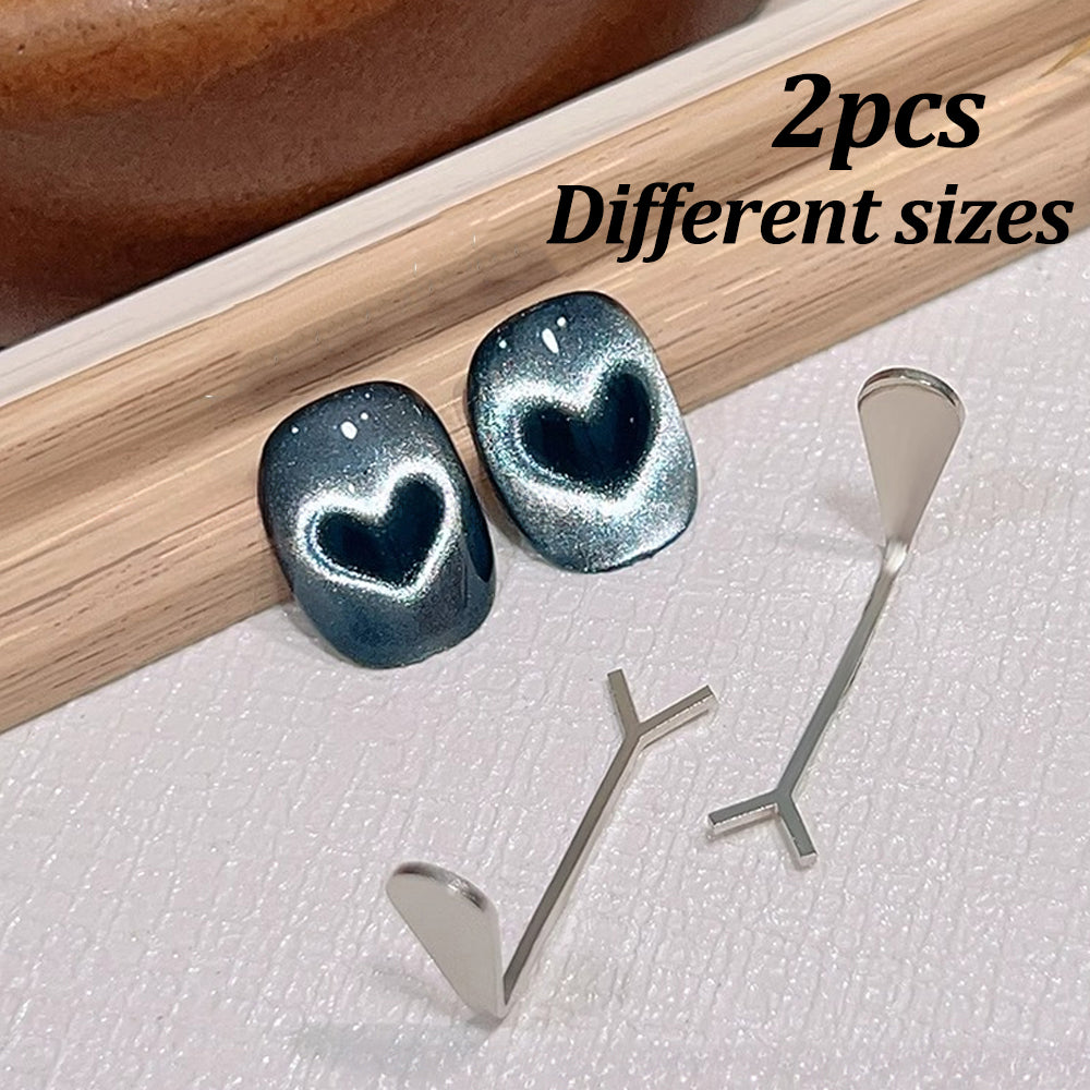 Imán cat eye Love 3 en 1 variante láminas corazón 2 uds sin imán — Dream Shop