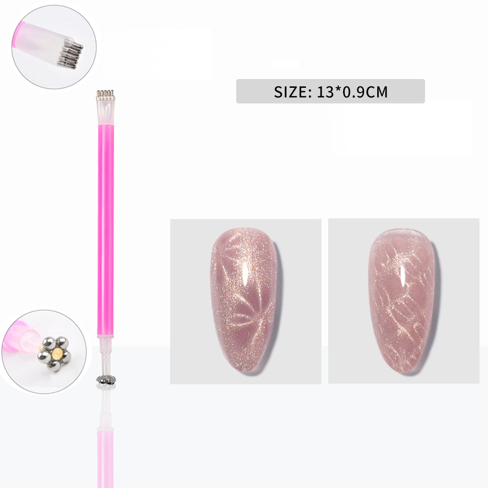 Imán cat eye Love 3 en 1 variante lápiz doble efecto flor — Dream Shop