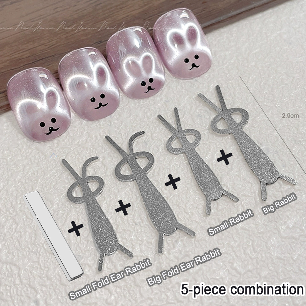 Imán cat eye Love 3 en 1 variante kit conejito 5 uds con imán — Dream Shop