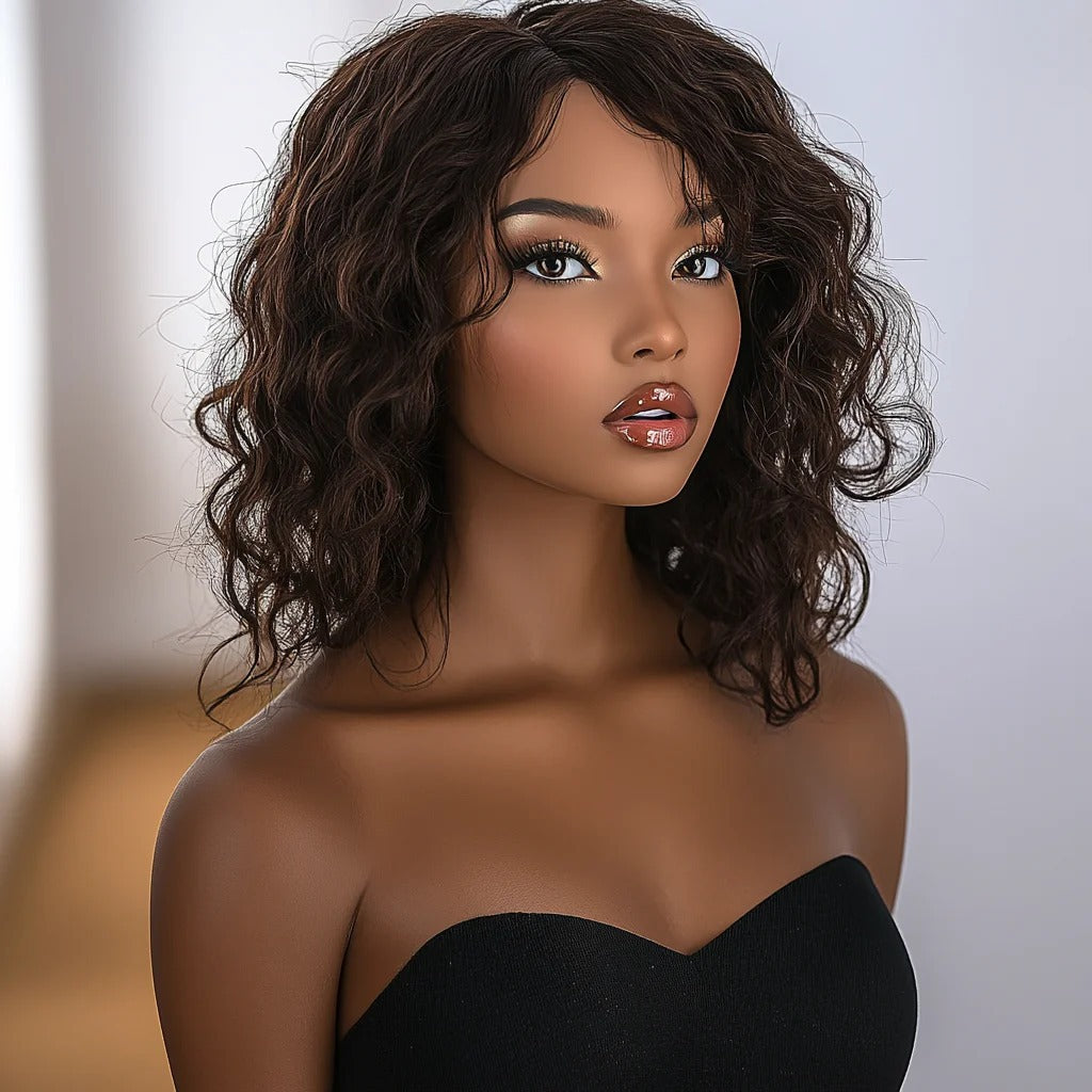 Perruque cheveux naturels beach wave look naturel | Dream Shop