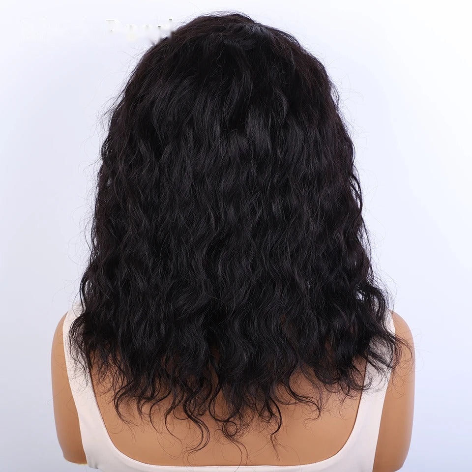 Perruque cheveux naturels beach wave vue arrière | Dream Shop