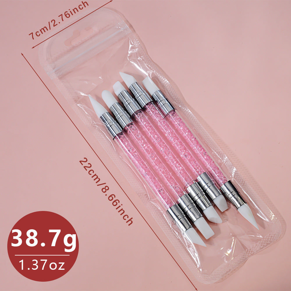 Penne silicone nail art set di penne in bustina 22 cm — Dream Shop