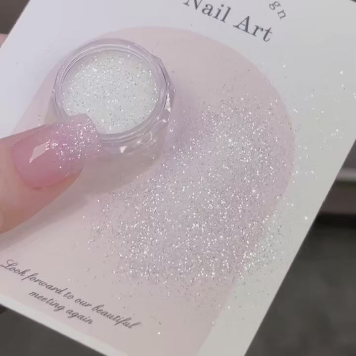 Glitter unghie diamante video applicazione — Dream Shop