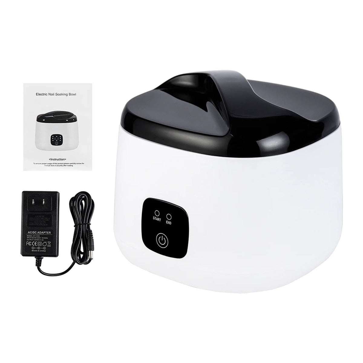 Steam gel polish remover with power adapter and manual included | Dream Shop