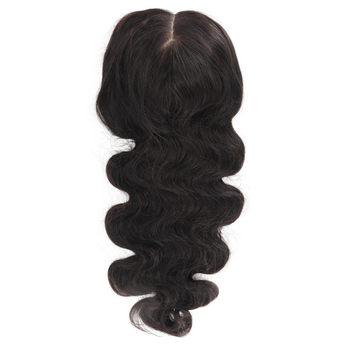 Topper cheveux naturels longs ondulés noir naturel ondulé | Dream Shop
