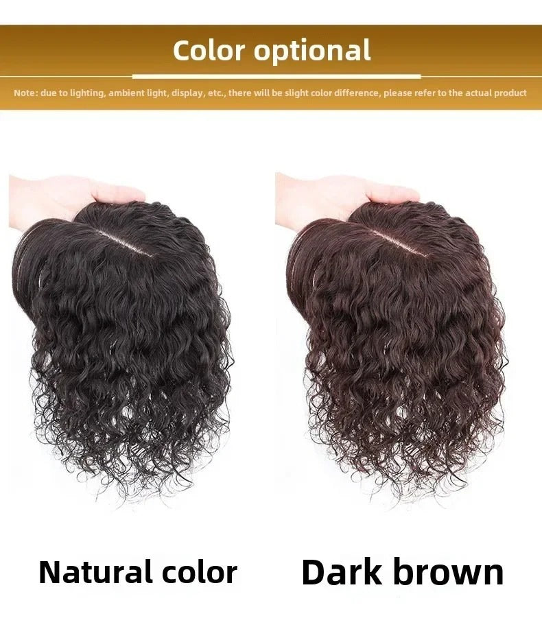 Topper cheveux naturels bouclés couleurs disponibles | Dream Shop