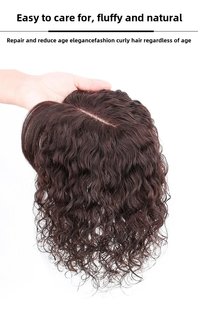Topper cheveux naturels bouclés boucles volumineuses | Dream Shop