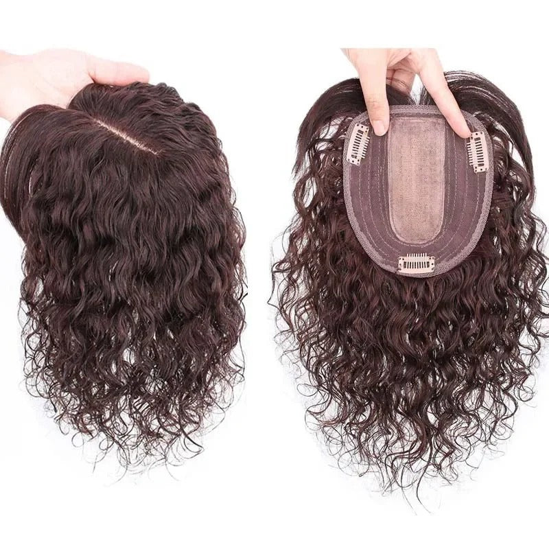 Topper cheveux naturels bouclés bouclé et base | Dream Shop