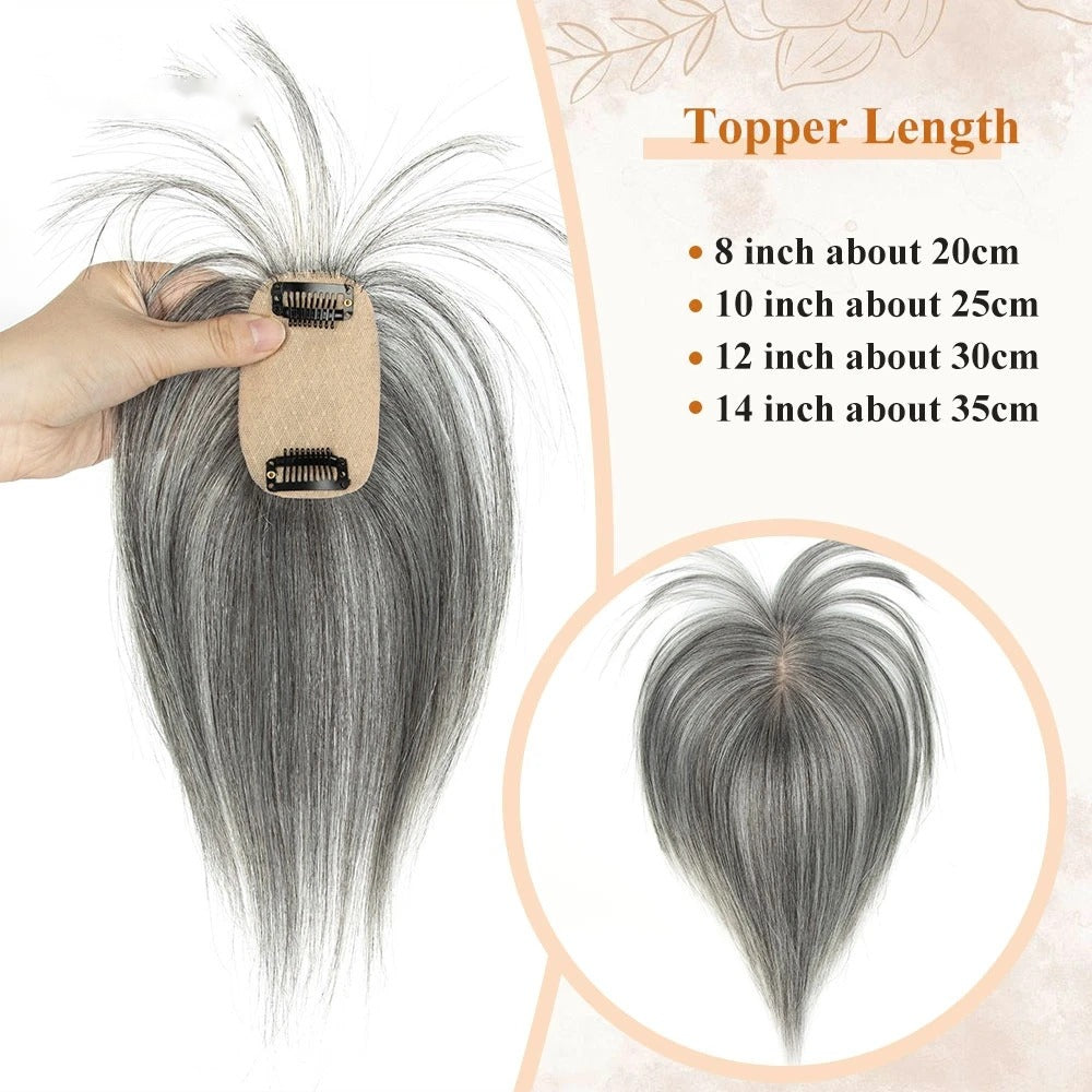 Topper avec frange cheveux naturels longueurs disponibles | Dream Shop