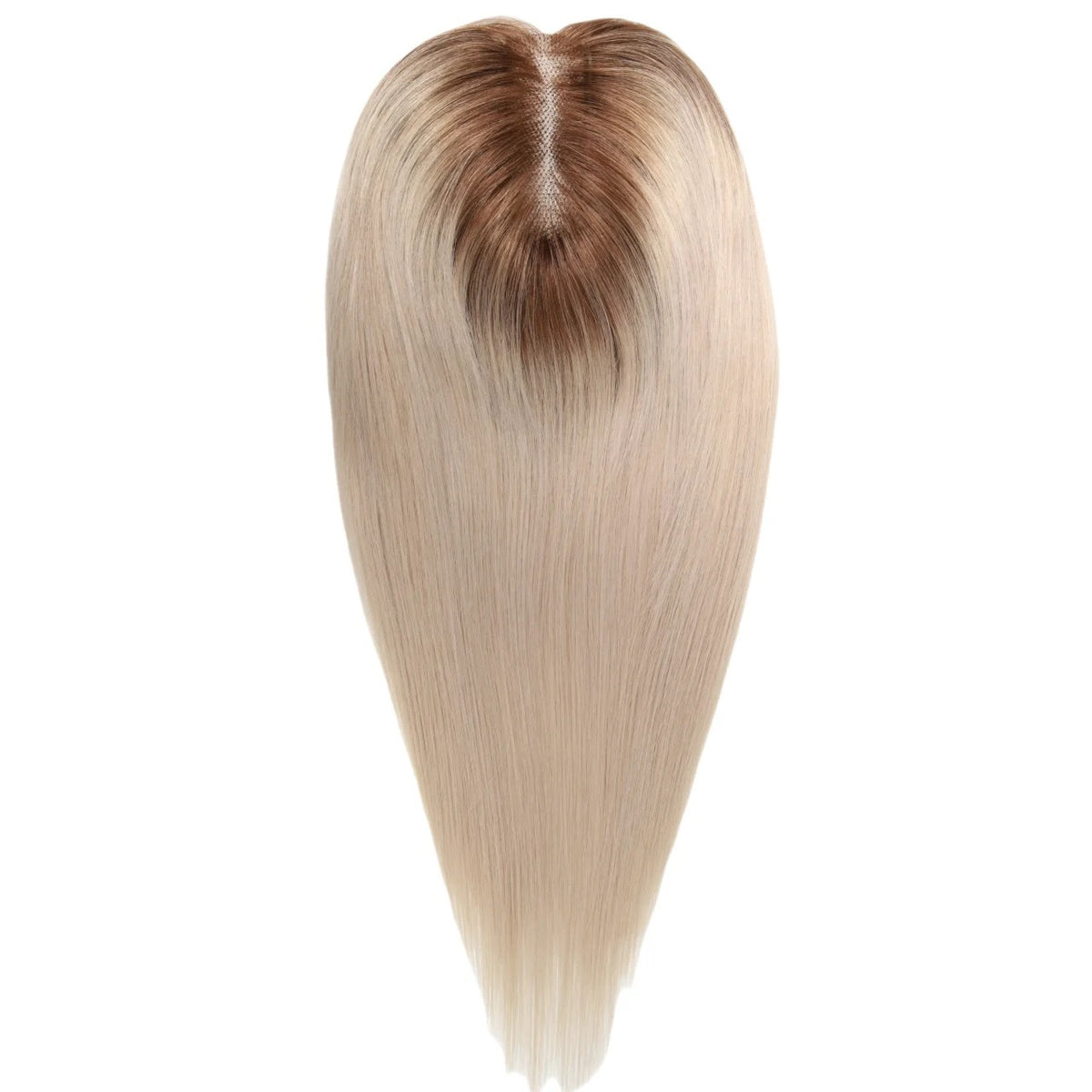 Topper racine foncée couleur T4-1001 Racine châtain blond platine | Dream Shop